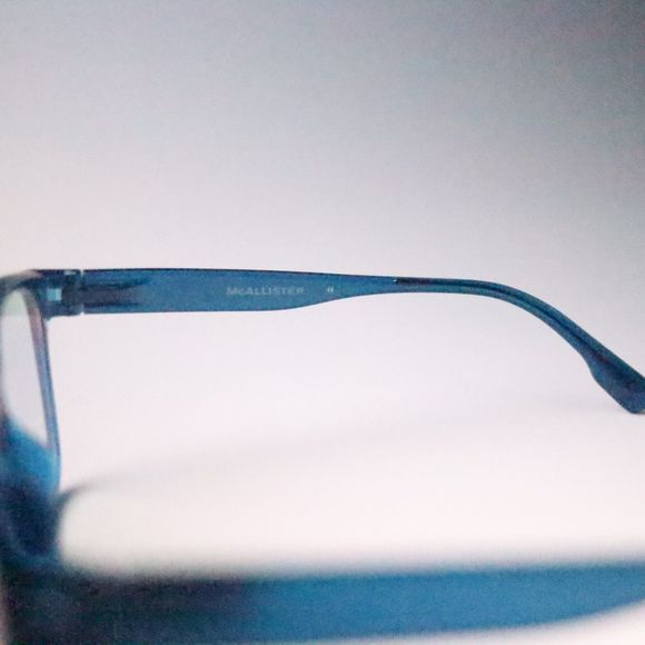 McALLISTER cold insert MC4510 teal crystal 54-18 145 eyeglasses frame N15 - Picture 3 of 8